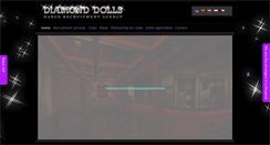 Desktop Screenshot of diamonddolls-agency.com